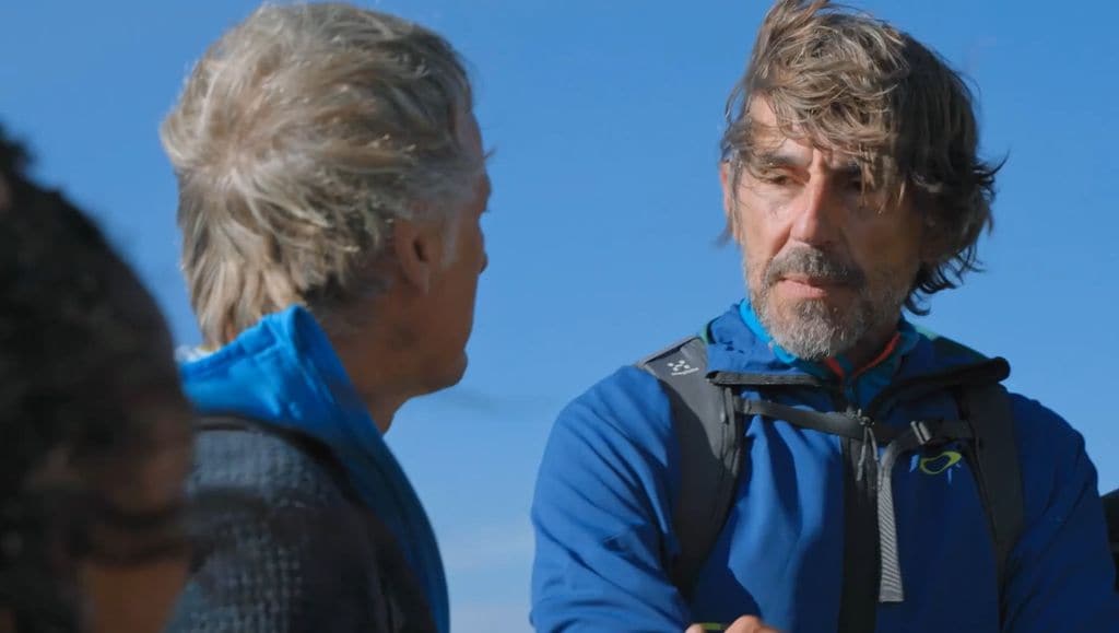 Santi Millán con Jesús Calleja en el programa 'Universo Calleja'