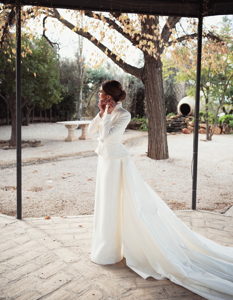 Boda viral córdoba con vestido desmontable de Rafa Valverde