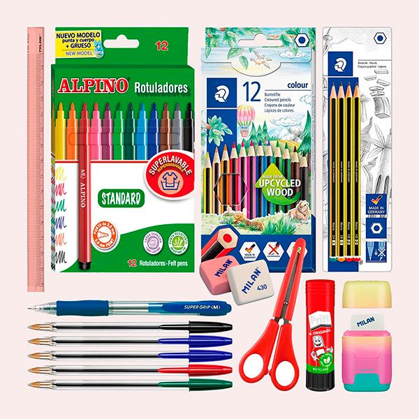 EcoPack - Pack Ahorro Completo de Material Escolar