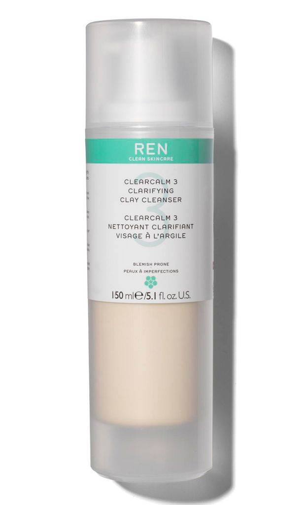 ren clean skincare clearcalm 3 clarifying clay cleanser