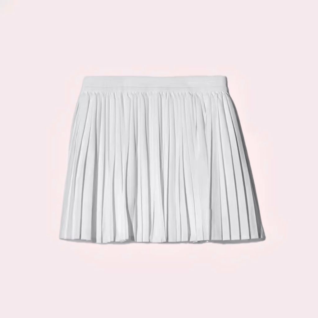 Falda blanca tenis Uniqlo