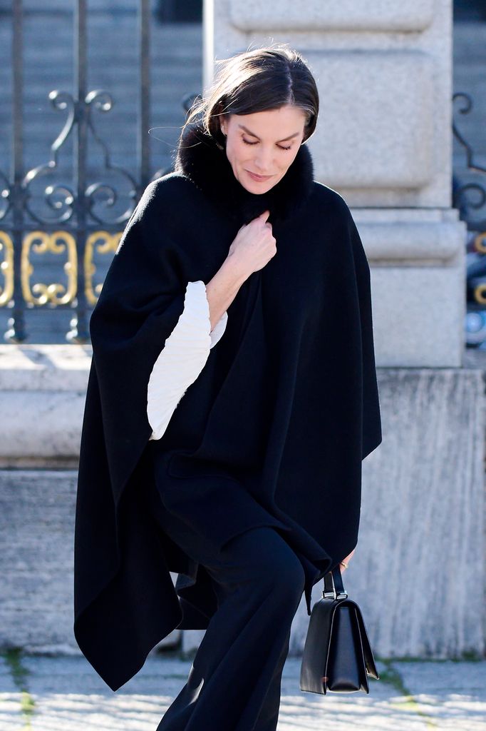 Carolina Herrera es una de las firmas favoritas de la reina Letizia. 