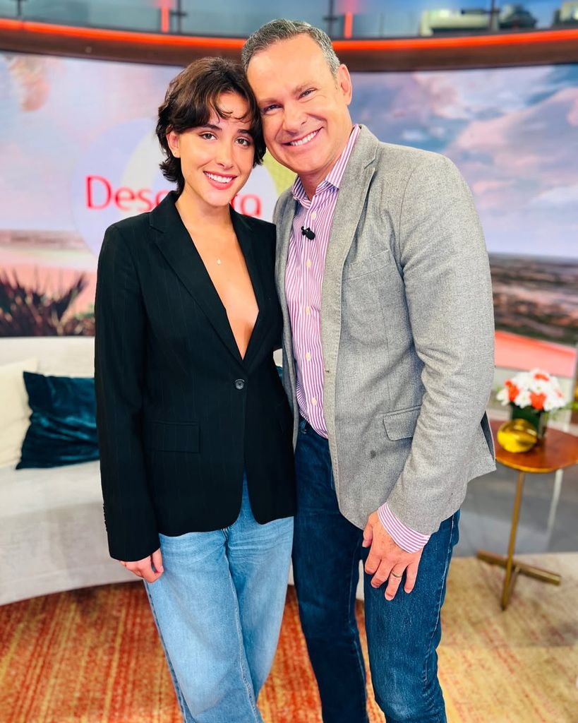 Alan Tacher se mostró muy orgulloso de Hannah, su primogénita