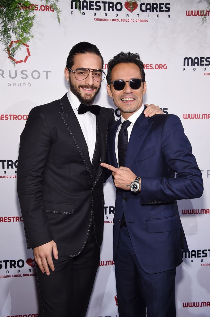Maluma y Marc Anthony tienen una amistad desde hace años, la cual ha estado en la mira recientemente por una supuesta fricción.