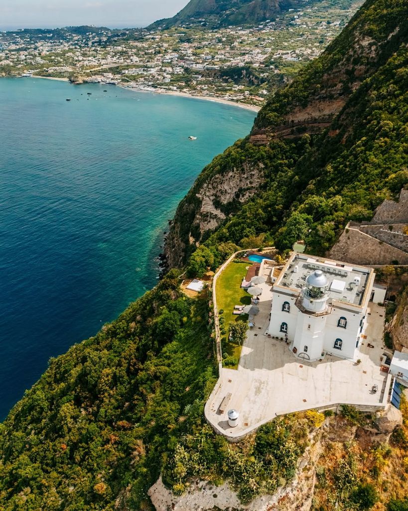 El faro de Ischia donde se casa Venus Williams