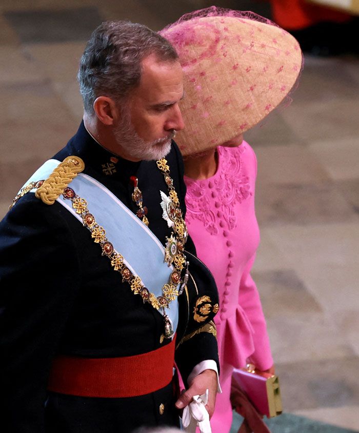 Reina Letizia coronación Carlos III