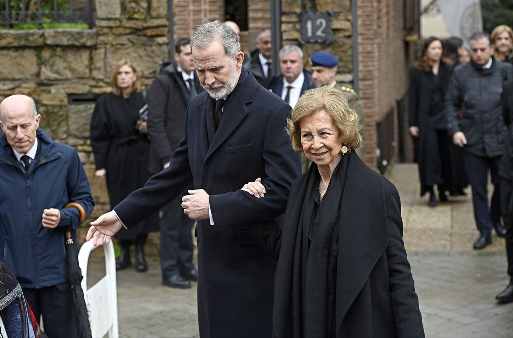 Los gestos de cariño y atención fueron constantes