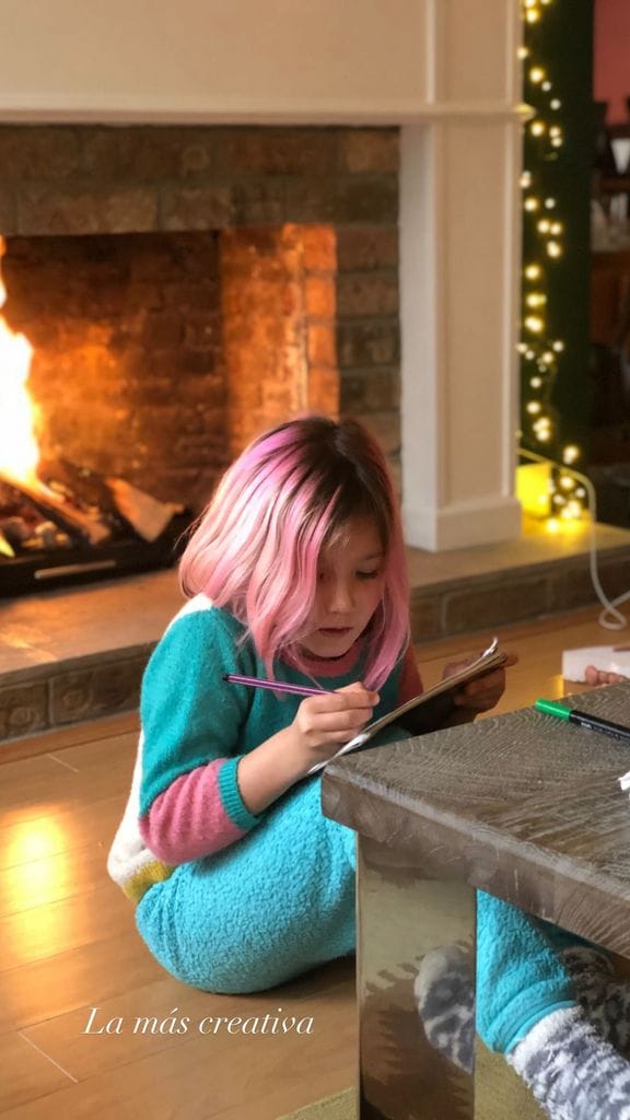Camila recordó la época en la que su hija se tiñó el cabello de rosado.