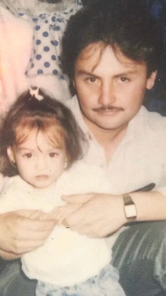 Michelle Galván y su padre tenían unos 20 años sin hablar