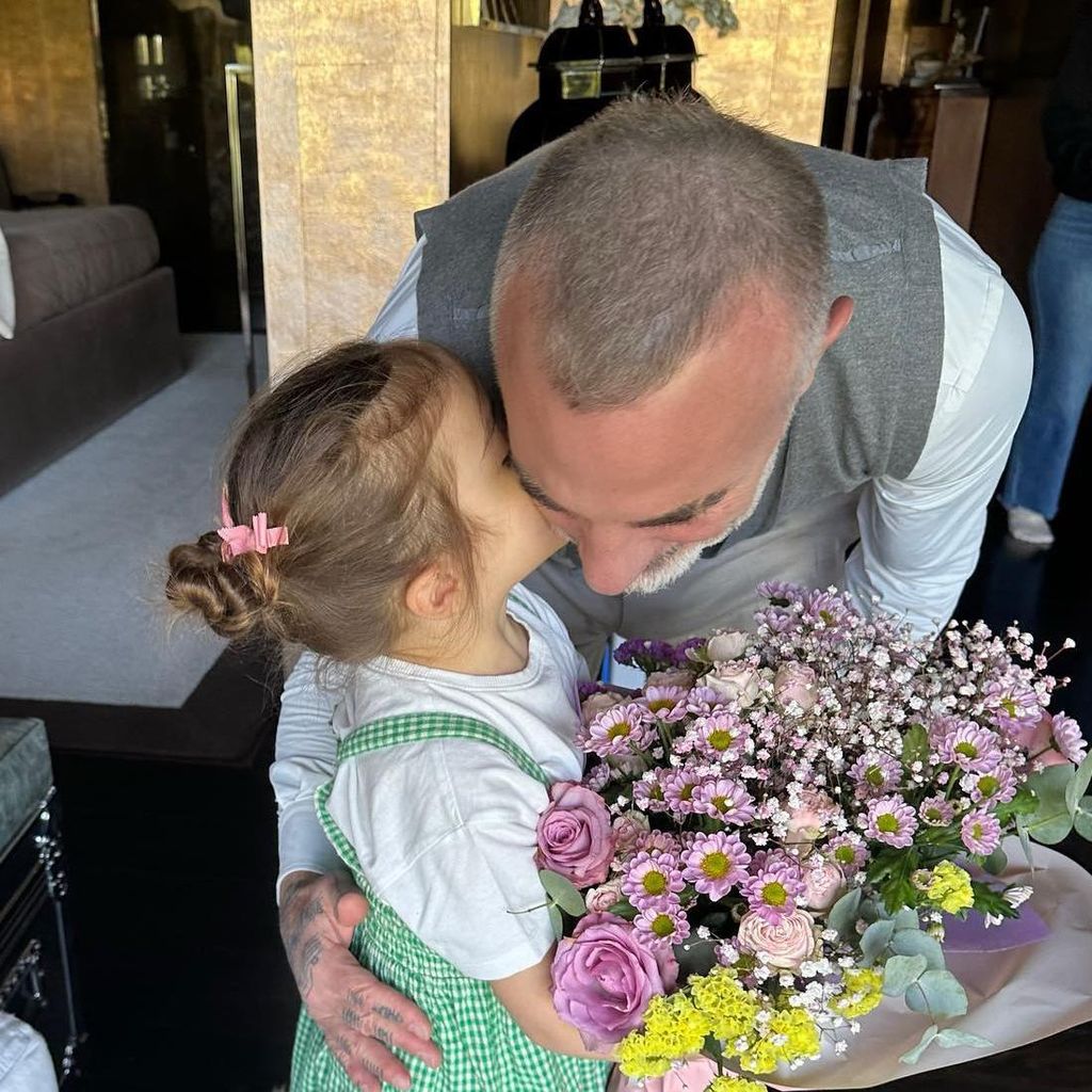 Gianluca Vachi compartió un emotivo mensaje y una linda foto junto a su hija Blu Jerusalema al celebrar el Día del Padre 
