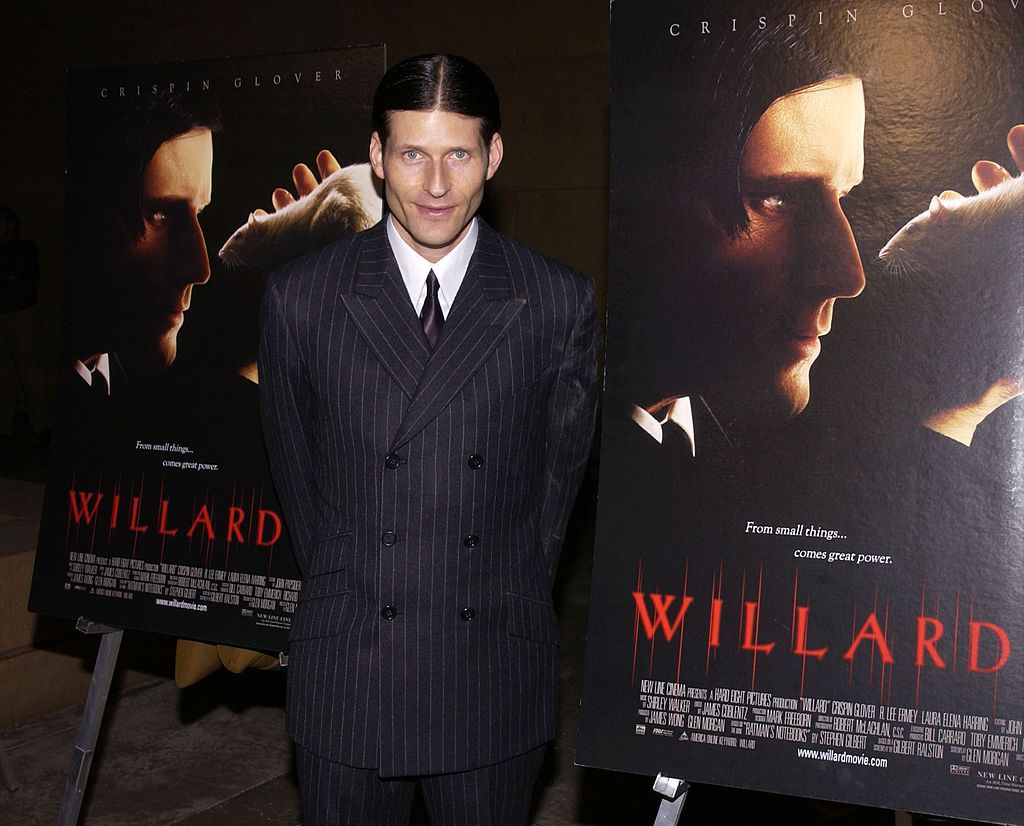 Crispin Glover protagonizó 'Willard'