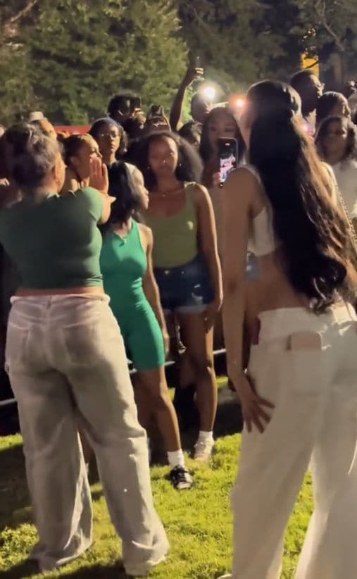 El baile de Zahara Jolie al comienzo de su segundo año de Universidad