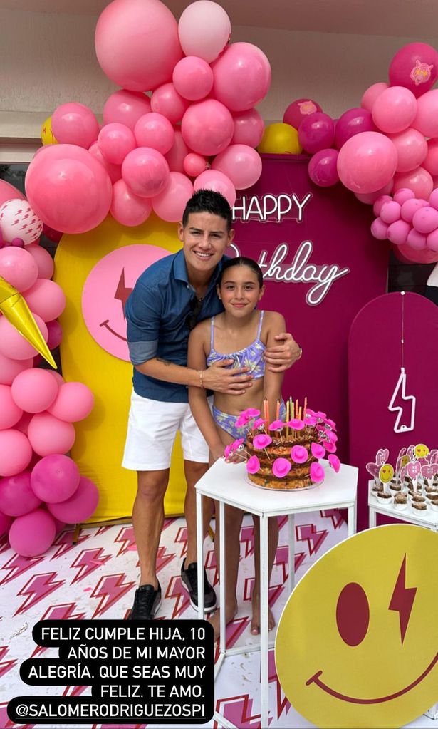 james rodr guez y su hija salom 