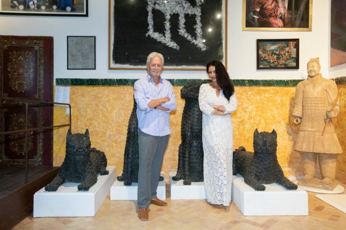 Michael Douglas y Catherine Zeta Jones