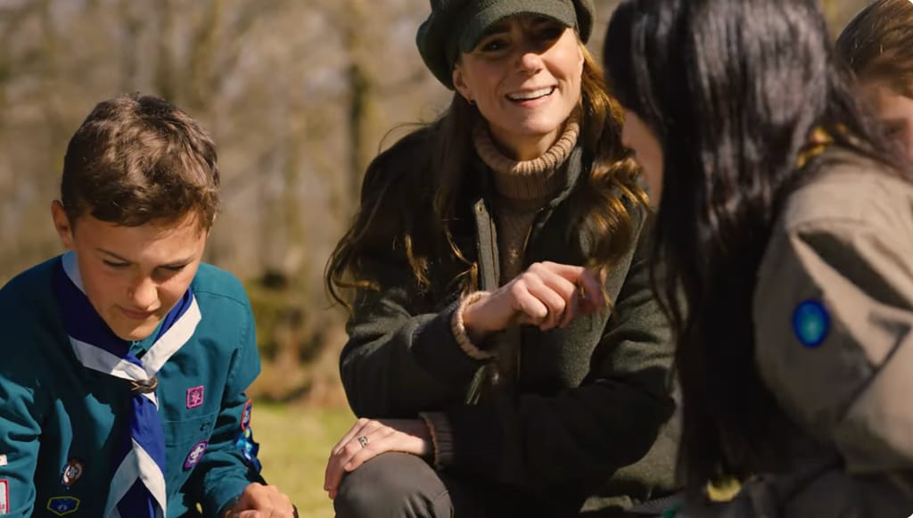 La princesa Kate ha sido presidenta de los Scouts durante cinco años