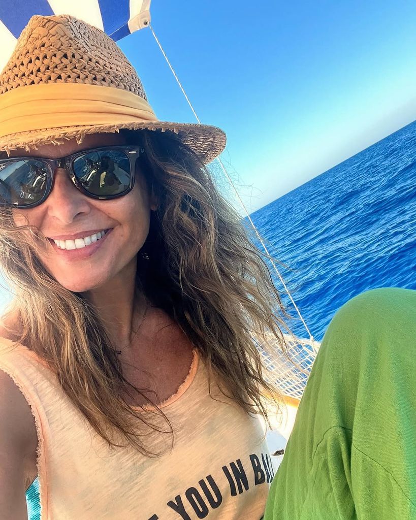 Nuria en su amada Menorca