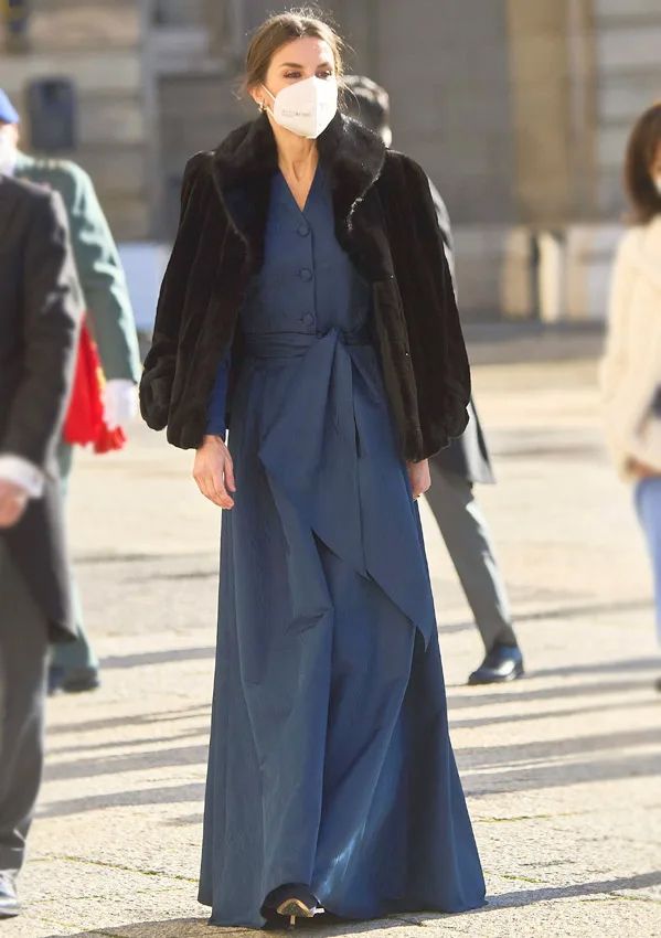 La reina Letizia y su primer look del año 2023 en la Pascua Militar