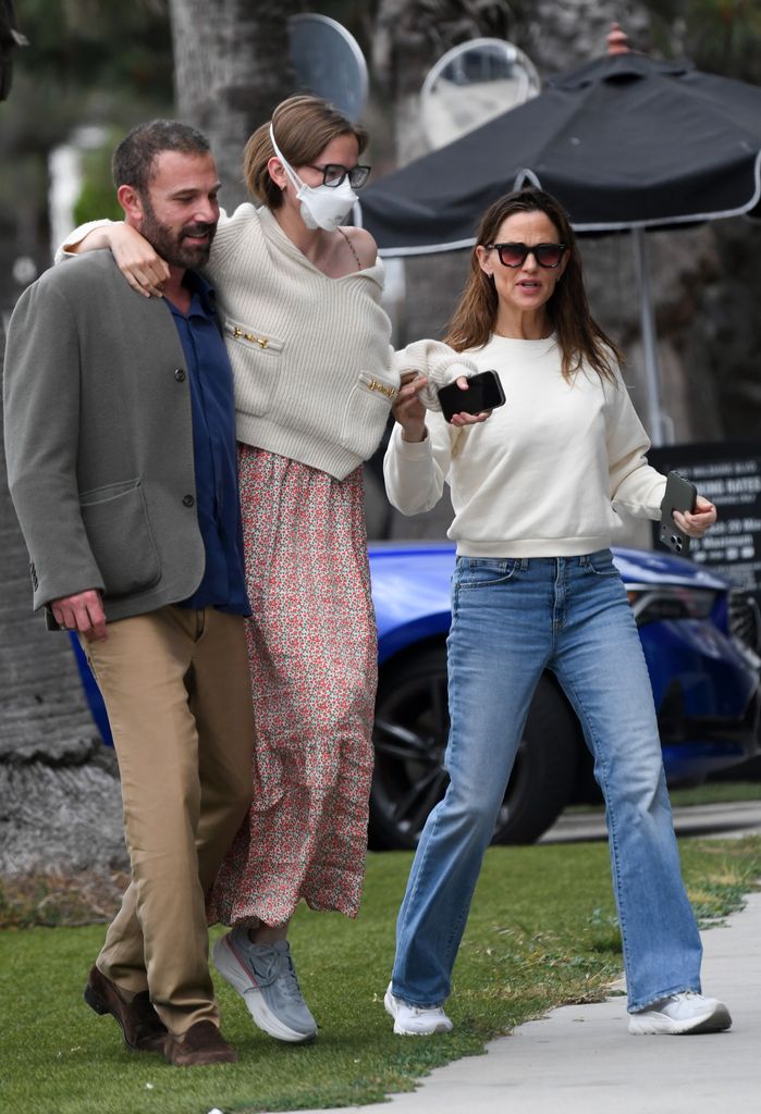Ben Affleck y Jennifer Garner llevaron a su hija Violet a la sala de urgencias.