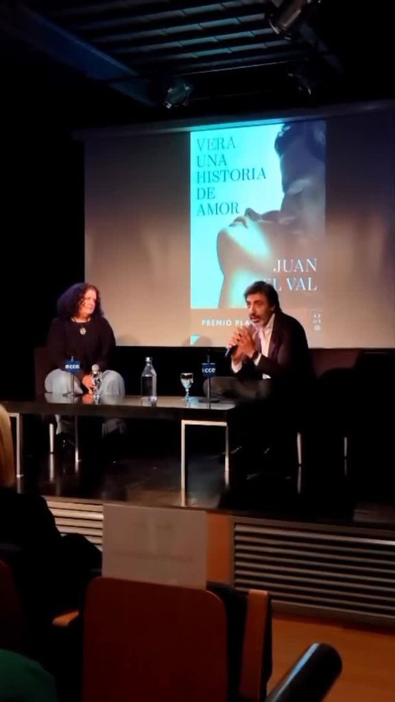 Juan del Val ha presentado 'Vera, una historia de amor' en Montevideo (Uruguay)