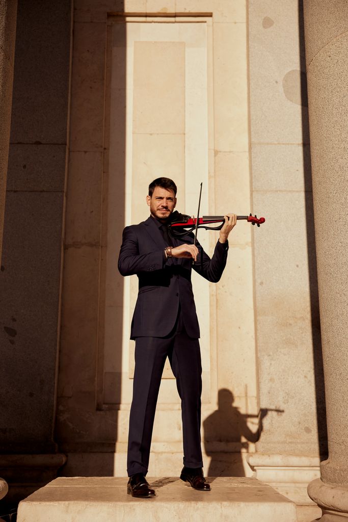 El violinista Pablo Navarro