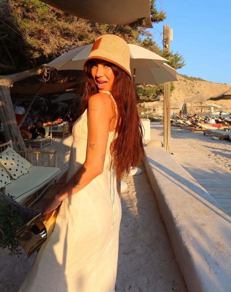 Karla Laveaga en Ibiza.