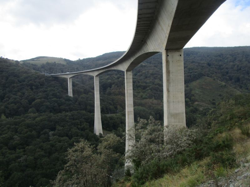 Viaducto de Montabliz en Cantabria