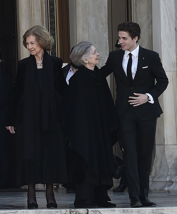 Doña Irene y Achileas de Grecia 