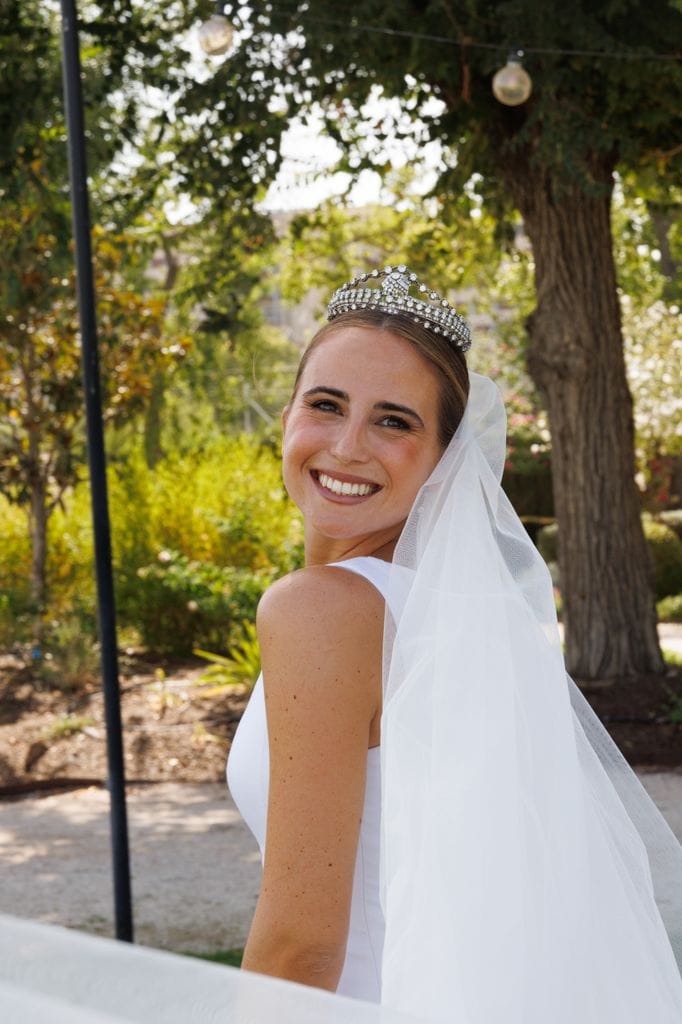 Tiara de novia vintage