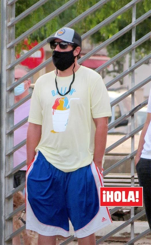 Adam Sandler causa sensación en Palma de Mallorca 