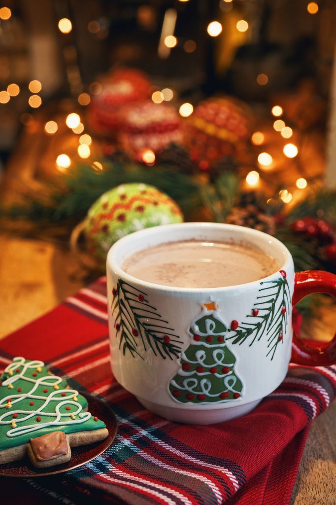 El chocolate caliente es perfecto para compartir.