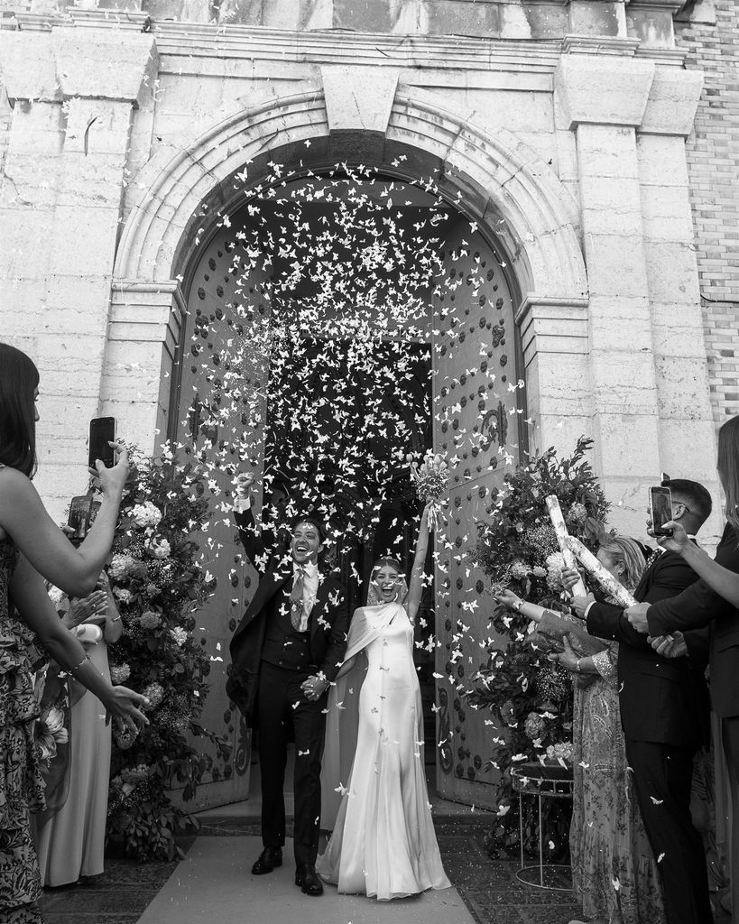 Vestido de novia de Carla, de Claudia Llagostera
