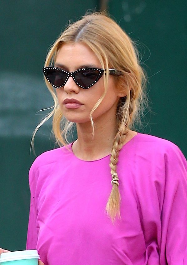 peinados con trenzas stella maxwell