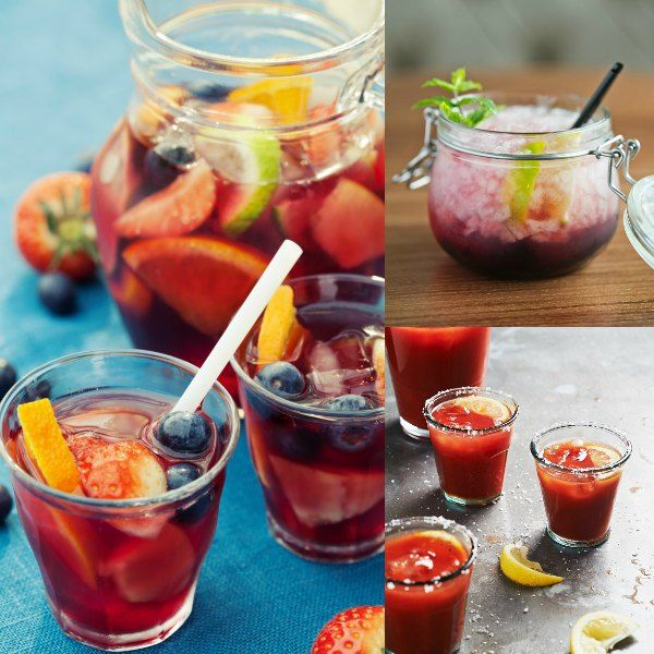 Sangría de frutas: vino tinto, azúcar, naranja, limón y frutas de temporada, bebidas gaseosas y vermut. © Gtresonline 