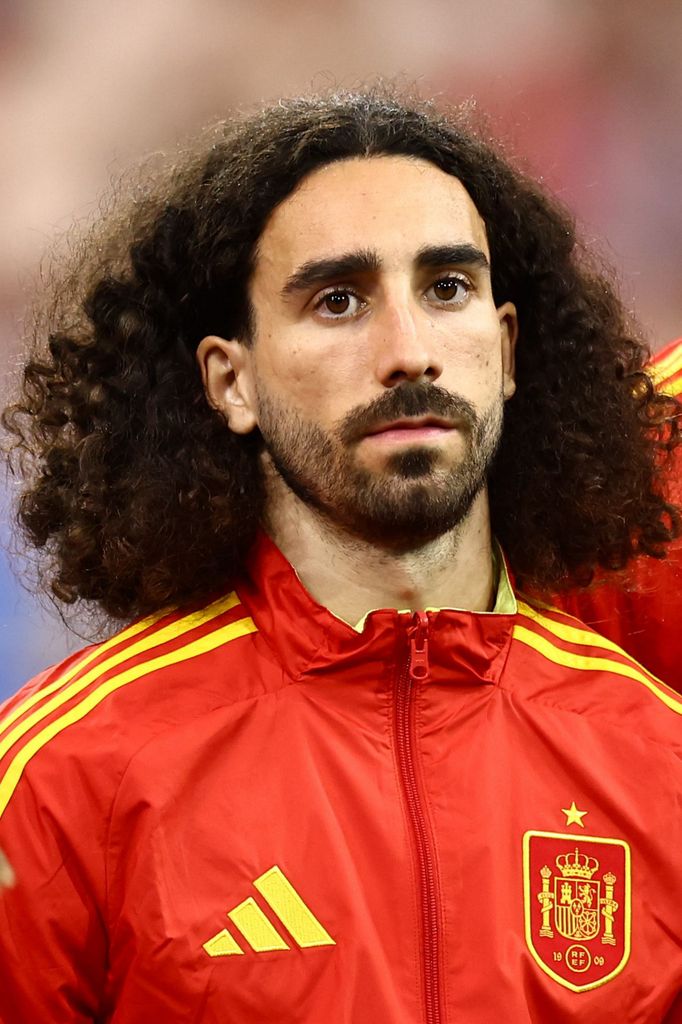 Marc Cucurella, con la equipación de la Selección Española