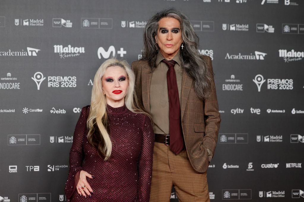 Alaska y Mario Vaquerizo en los Premios Iris 2026
