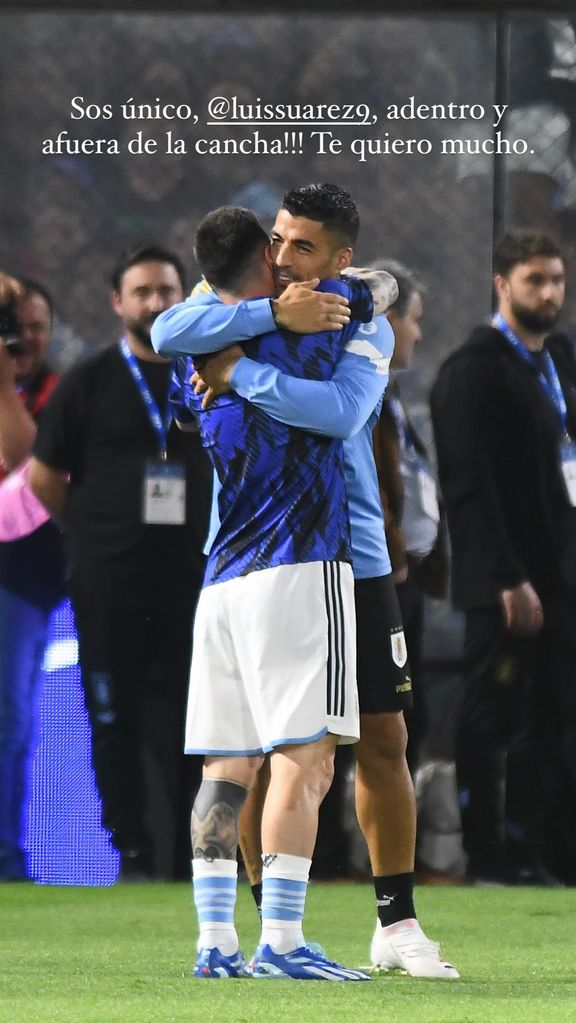 Lionel Messi y Luis Suárez