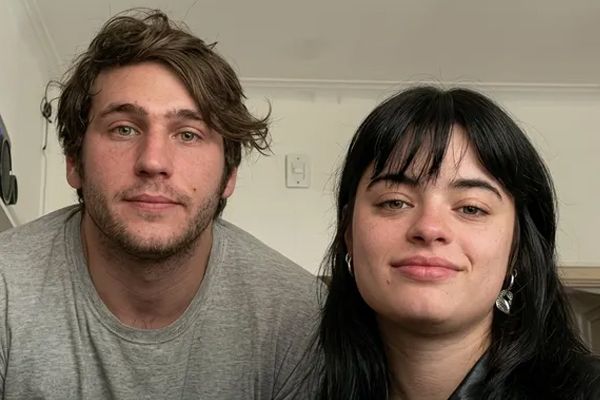 Gaspi y su exnovia, Juliana Savioli