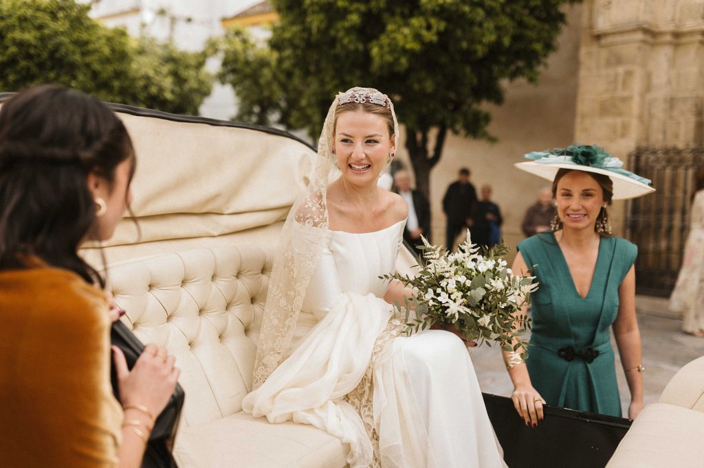 Vestido de novia de Inés Martín Alcalde