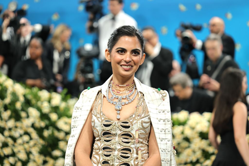 Isha Ambani en la MET Gala 2025