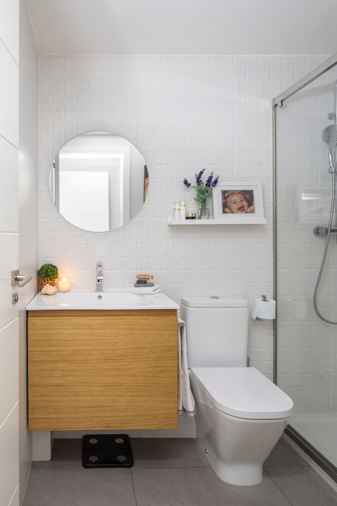 Baño pequeño. 