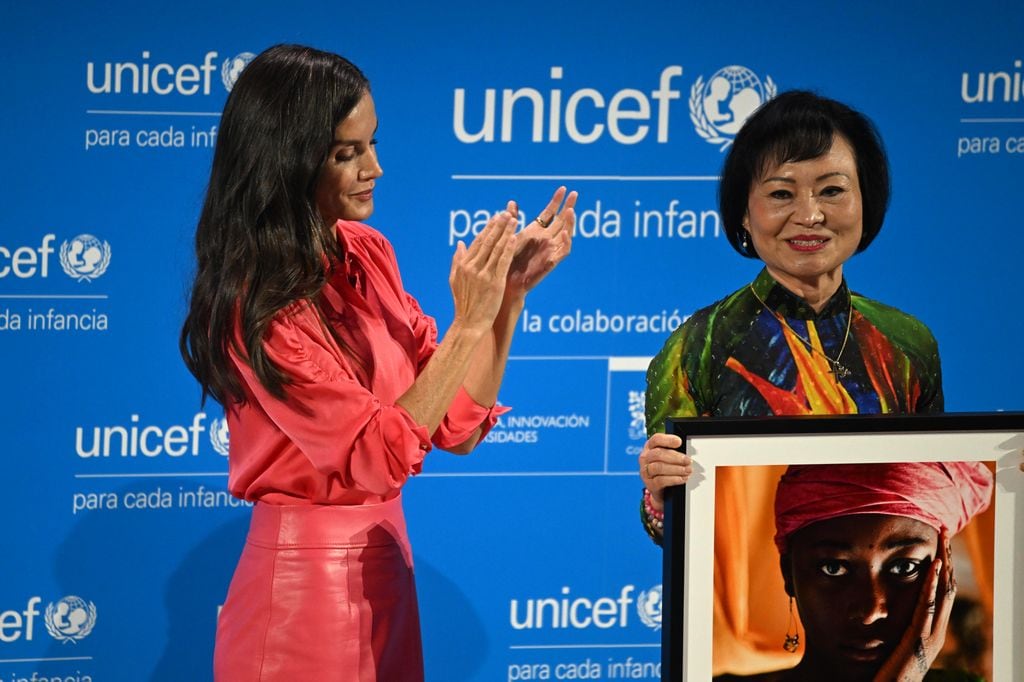 La reina Letizia preside el acto de entrega de los premios UNICEF EspaÃ±a 2025