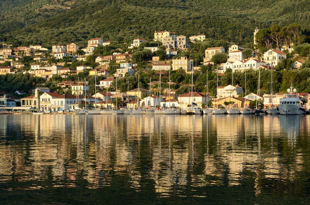 Vathy, la bella capital de la isla griega de Ítaca