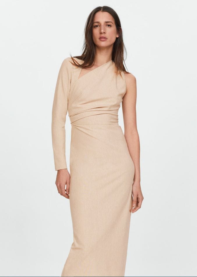 vestido mango reina letizia