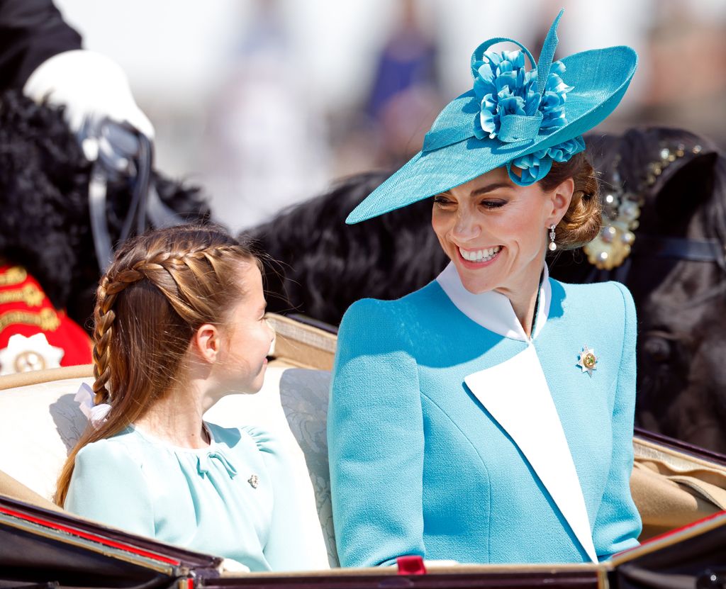 La princesa de Gales en Trooping The Colour 2025.