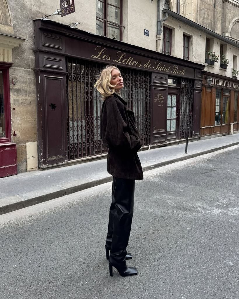 Pantalones de cuero de @hoskelsa