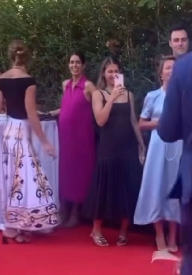 Sofía Palazuelo asiste a la boda de Cristina Herraiz