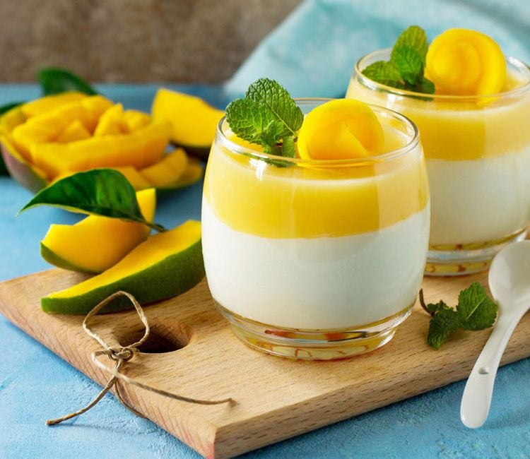 panacotta-mango