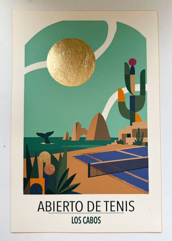 El poster fue creado por las artistas mexicanas Euri y Arantxa.