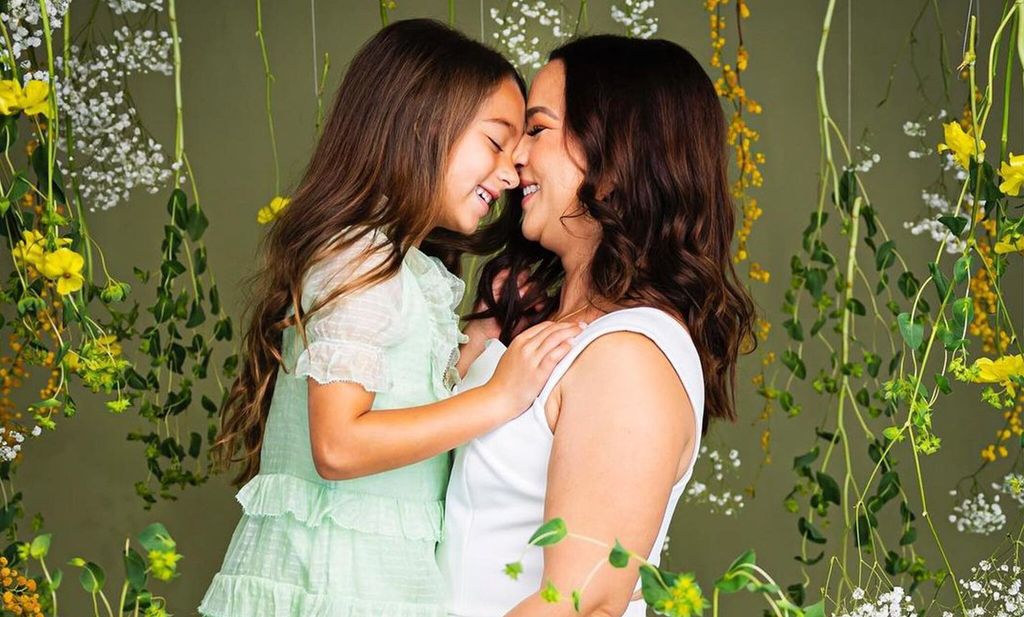 Adamari López y su hija Alaïa