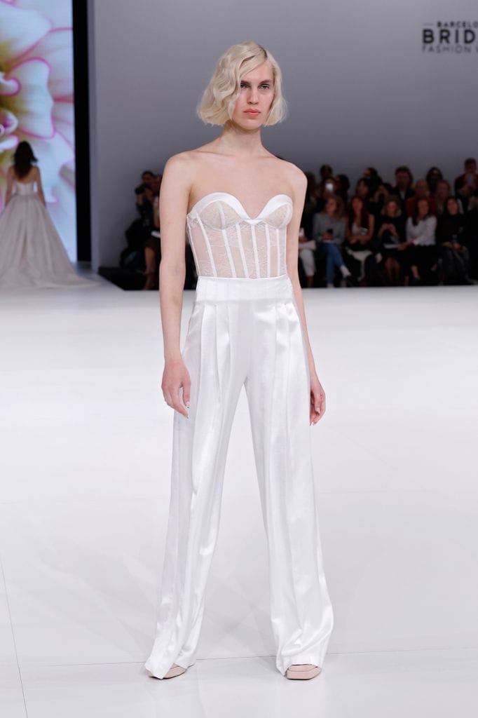 Ines Di Santo en Barcelona Bridal Fashion Week